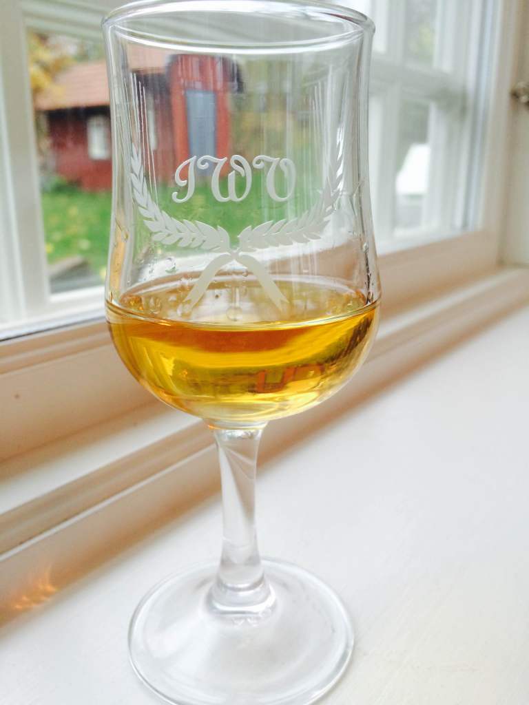 Klubbens eget whiskyglas 2014 - några enstaka finns i skrivande stund att köpa. 