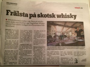 Frälsta på skotsk whisky - smålandsposten dalmore ingelstads whisyvänner
